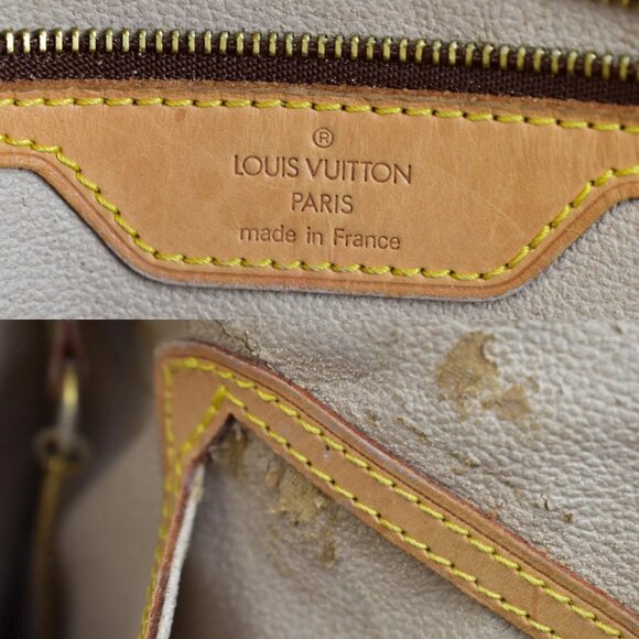 LOUIS VUITTON BUCKET GM Shoulder Tote Bag Monogram Leather Brown M42236 32AA060 - Picture 15 of 16